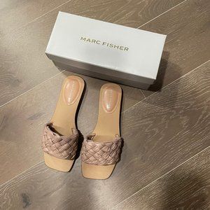 Marc Fisher Caspian Sandal - Nude - size 8